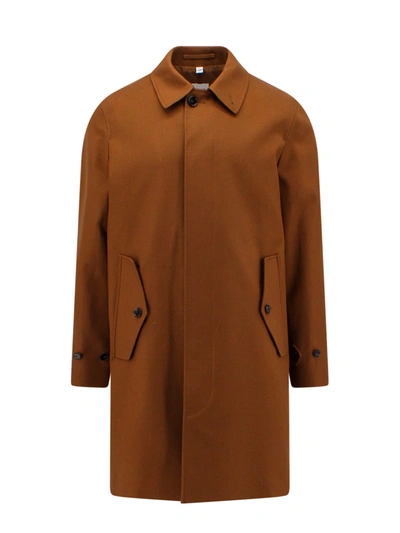 Burberry Coat In Brown