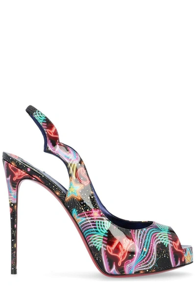 Christian Louboutin Hot Chick Alta Slingback Pump In T912