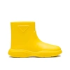 PRADA PRADA LOGO RUBBER BOOTS