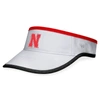 Top Of The World White Nebraska Huskers Daybreak Adjustable Visor In White