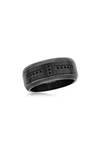 BLACKJACK CUBIC ZIRCONIA BAND RING