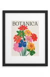 DENY DESIGNS 'BOTANICA MATISSE EDITION' BY AYEYOKP FRAMED WALL ART