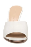 Veronica Beard Dali Lucite Wedge Slide Sandal In Coconut