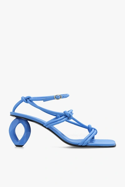 Jw Anderson Catena Heeled Sandals In Blue