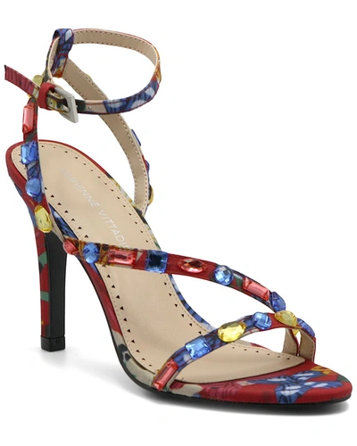 Adrienne Vittadini Dress Sandal Heel In Multi