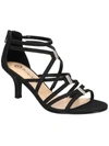 Bella Vita Karlette Womens Open Toe Slip On Strappy Sandals In Multi