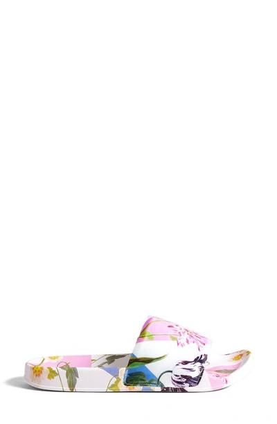 Ted Baker Women's Azzyla Slip On Printed Slide Sandals In White