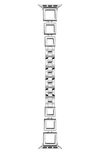 The Posh Tech Journey Stainless Steel Apple Watch® Watchband In Silver