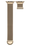 The Posh Tech Infinity Stainless Steel Apple Watch® Watchband In New Gold