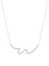 Carelle Brushstroke Diamond & 18K Yellow Gold N° 62 Necklace
