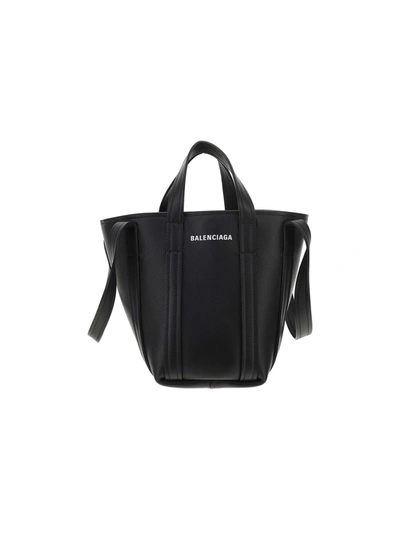 Balenciaga Everyday Handbag In Black