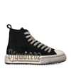 Dsquared2 Berlin Gothic Black Sneaker In Nero