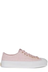 GIVENCHY GIVENCHY CITY 4G EMBROIDERED SNEAKERS