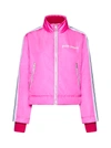 Palm Angels Logo Nylon Track Puffer Jacket In Default Title