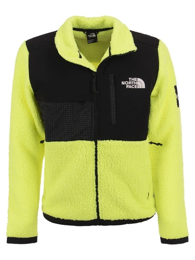 The North Face Seasonal Denali Jacket In Fluo Yellow