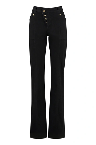 Tom Ford High-rise Straight-leg Jeans In Black