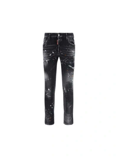 Dsquared2 Skater Jean Jeans In Black