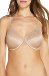 Wacoal Back Appeal Smoothing Underwire Bra In Praline