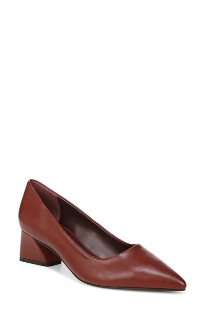 Franco Sarto Racer Pointed Toe Pump In Claret
