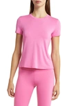 Alo Yoga Stretch T-shirt In Paradise Pink