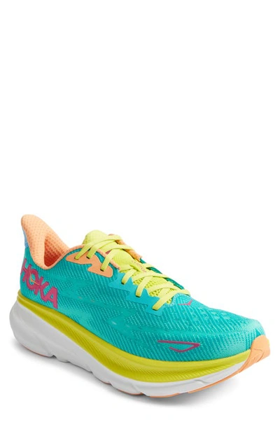 Hoka Clifton 9 Sneakers In Green