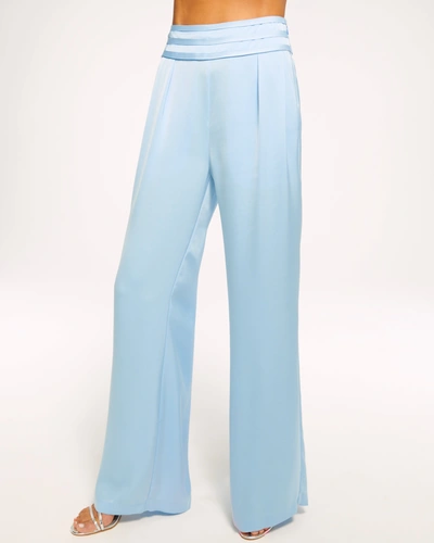 Ramy Brook Joss Wide Leg Pant In Misty Blue