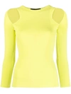 Dsquared2 Long Sleeved T-shirt In Giallo