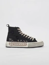Dsquared2 Berlin Gothic Black Sneaker In Nero