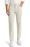 Brax Cooper Hi Flex Lino Five-pocket Linen & Cotton Pants In Bone