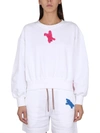 Canada Goose Muskoka Cropped Crewneck For Paola Pivi In Bianco