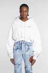 OFF-WHITE OFF-WHITE SWEATSHIRT IN WHITE COTTON