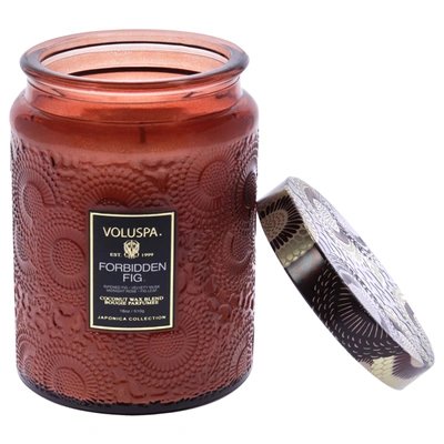 Voluspa Forbidden Fig - Large By  For Unisex - 18 oz Candle In Multi