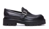 Dsquared2 Monogram-detail Flat Loafers In Black