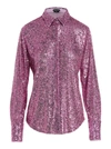 Tom Ford Sequined Button-down Shirt In Purple