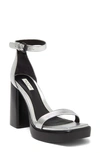 Rag & Bone Matrix Sandals In Silver