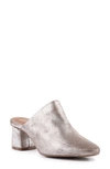 Seychelles Muse Block Heel Mule In Pewter