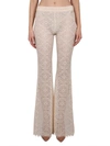 Dsquared2 Dsquared Women Pants With Embroidery In Cipria