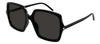 SAINT LAURENT SL 591 001 OVERSIZED SQUARE SUNGLASSES