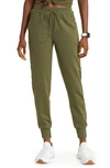 Zella Live In Pocket Joggers In Olive Night