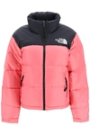 The North Face 1996 Retro Nuptse Down Jacket In Cosmo Pink (black)