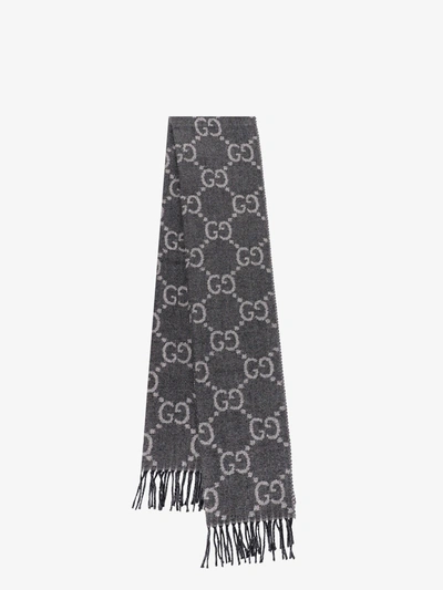 Gucci Scarf In Black