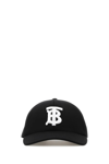 BURBERRY BURBERRY BLACK COTTON BASEBALL CAP