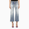 DSQUARED2 DSQUARED2 WASHED BLUE CROPPED JEANS