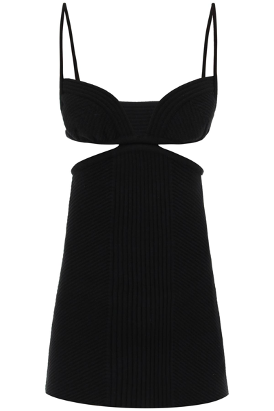 Off-white Dress Knit Cut Out In Black (black)