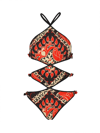 Valentino One-piece Swimsuit Archive Manifesto With Inserts In Default Title