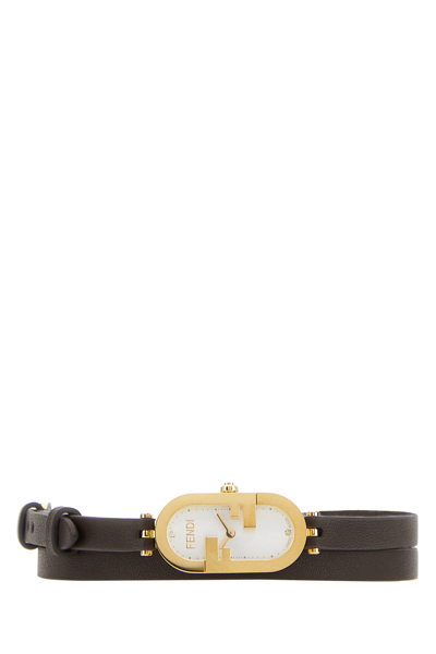 Fendi Orologio Pelle-tu Nd  Female In Brown