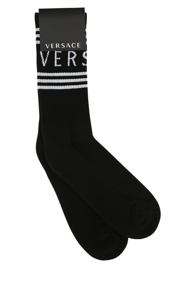 Versace Calze-s Nd  Male In Black