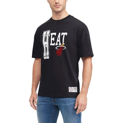 Tommy Jeans Black Miami Heat Mel Varsity T-shirt