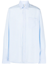 Another Aspect Blue Another 1.0 Shirt In Blue