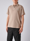 Stone Island Polo Shirt  Men In Tortora